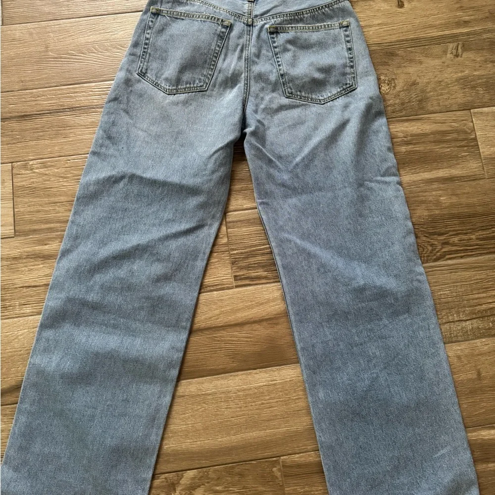Etica Sky Blue Wide Leg Jeans - Picture 4 of 6
